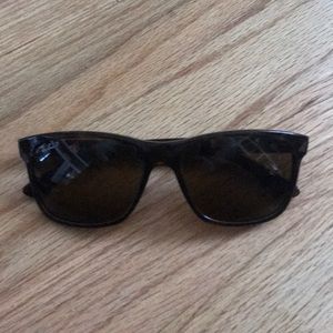 Rayban RB4181 tortoise shell polarized sunglasses